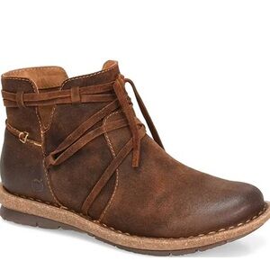 Born Tarkiln Brown Ankle Bootie